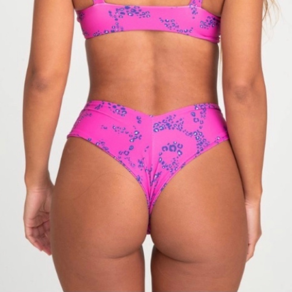 Skatie Pink and Purple Bikini Set - Picture 4 of 8